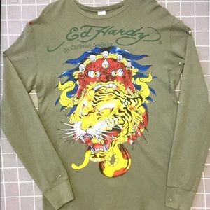Ed Hardy Men’s long-sleeved T-Shirt